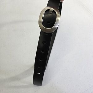 Rudsak Leather belt with oblong buckle